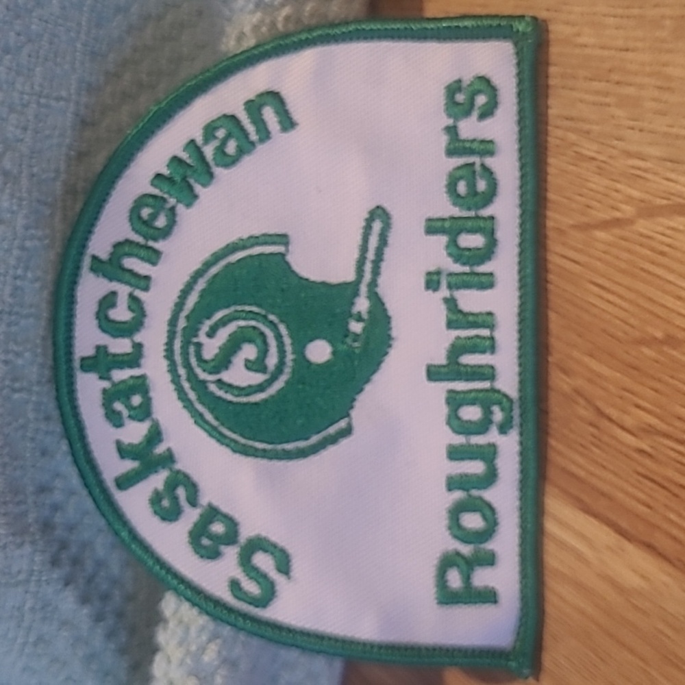 Vintage Saskatchewan Roughriders Patch